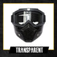 HD Anti-fog Detachable Full Face Goggles（Anti-Glare, Anti-Ultraviolet Radiation, Anti-Dust）