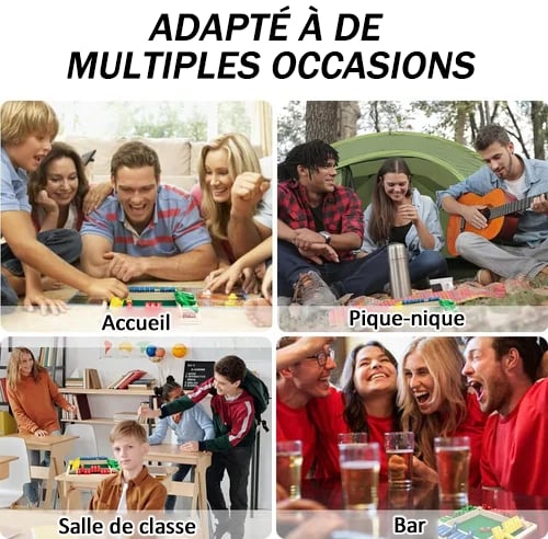 🔥FUN FAMILY GAMES - Shut The Box Board Game