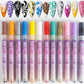 12 Colors Nail Art Pens Set
