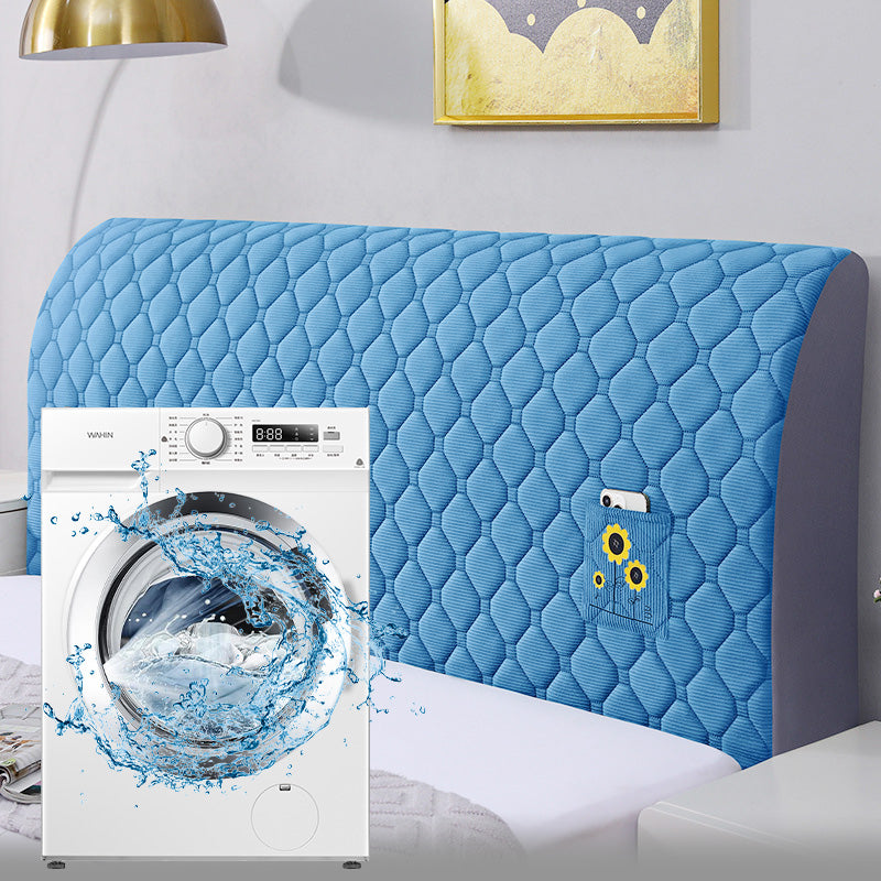 💥Bed Headboard Stretchy Padded Cover